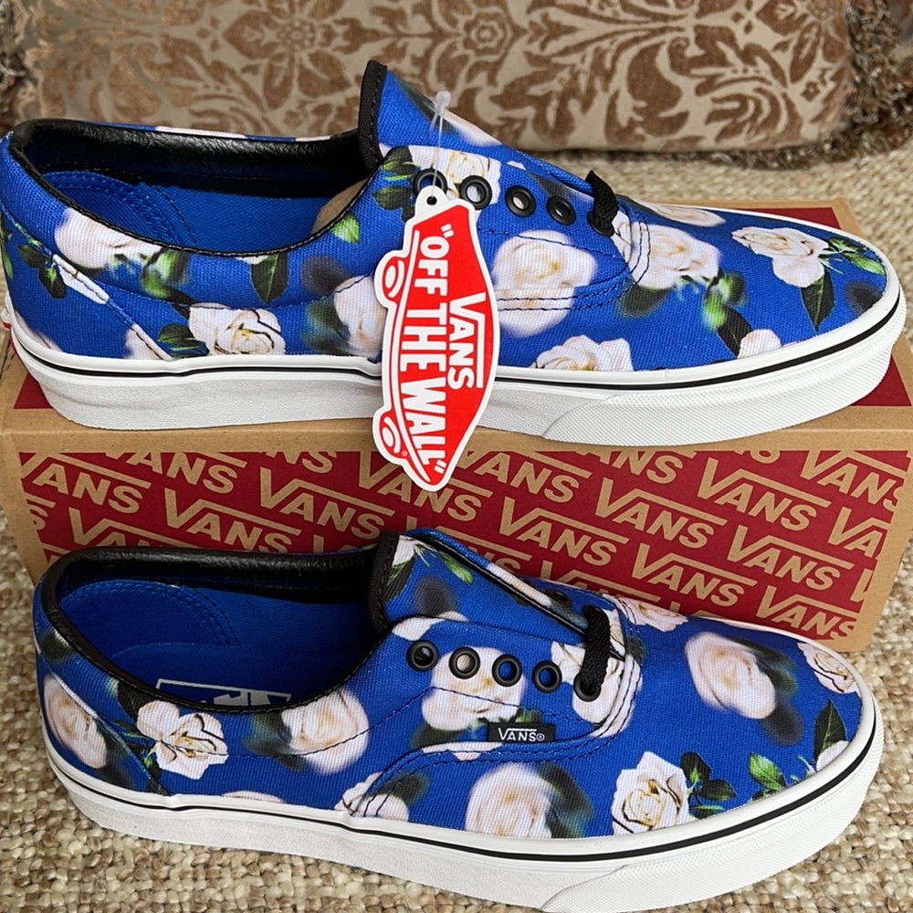 Vans Era Romantic Floral Lapis Blue Men’s - Picture 3 of 16